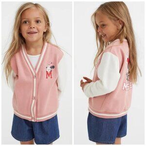 H&M x Disney Minnie Mouse Pink Cardigan